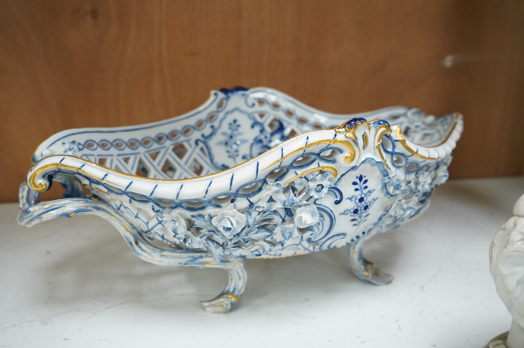A group of various collectables to include Meissen, glass, etc.